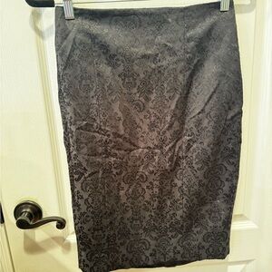 Mossimo high waisted black skirt